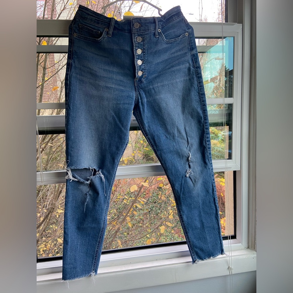 Lucky Brand High Rise Bridgette Skinny Jean Size 30 - Picture 3 of 12